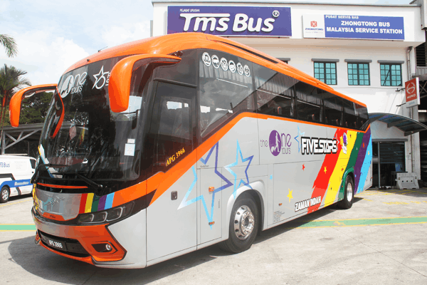 Five Stars Bus - Orange