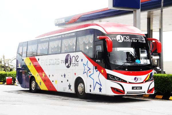 The One Tours & Travel Bus - Red